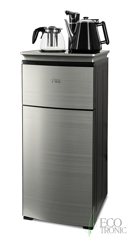 Кулер с чайным столиком Тиабар Ecotronic TB9-LN silver Кулер с чайным столиком Тиабар Ecotronic TB9-LN silver