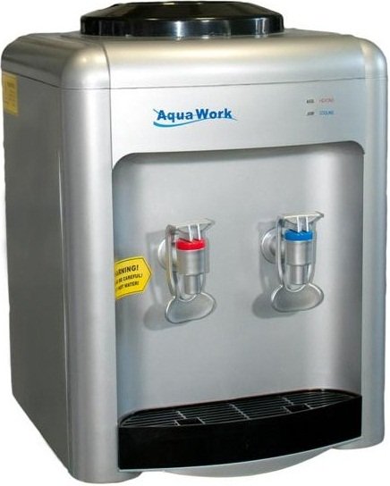 Кулер для воды Aqua Work 0.7-TKR бело-черный Кулер для воды Aqua Work 0.7-TKR бело-черный
